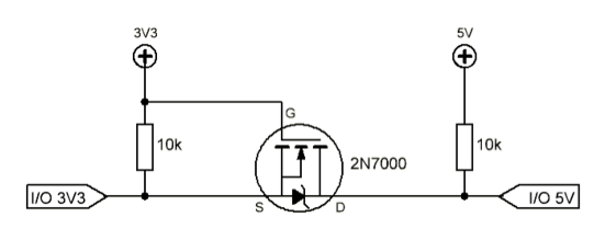 circuito- conversor- 5V-3-3V